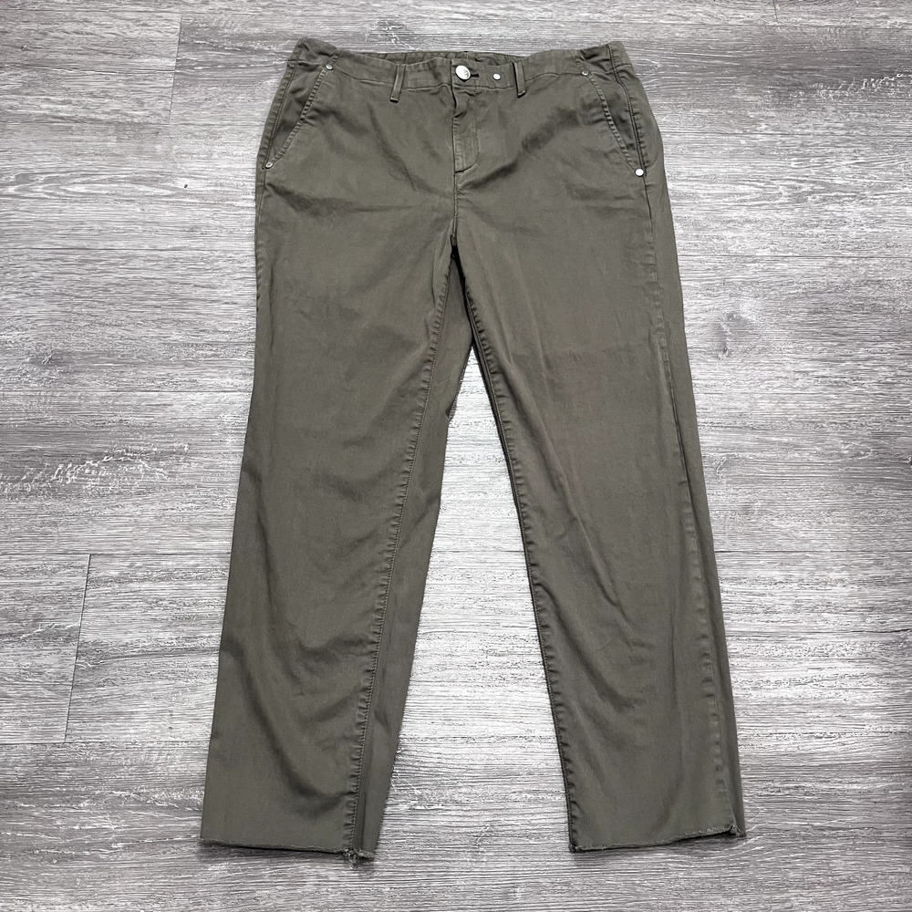 Rag & Bone Jeans Mens 29 Green‎ Straight Leg Wide Actual 34x25 Denim Athleisure